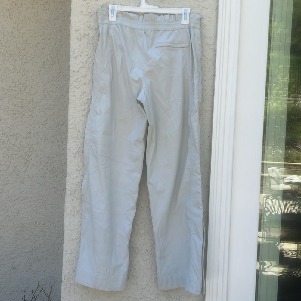 Athleta Trekkie High Rise Parachute Hiking Pant Green Celadon Women's Size 8 - Picture 8 of 13
